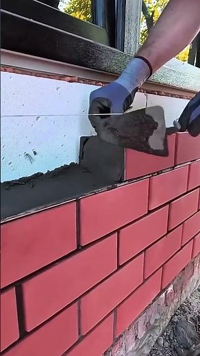 Rapid Bricklaying Technique for a Neat Finish