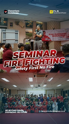 PLN NP UP Indramayu on Instagram: "PLN Nusantara Power UP Indramayu menggelar Seminar Fire Fighting bertema “Fire Emergency Management Plan” dalam rangka memperingati Bulan K3 Nasional. 🔥🦺 Kegiatan ini menghadirkan Bapak Wawan Syafwanuddin, Chief and Emergency Service, sebagai pemateri yang membagikan pengetahuan dan pengalaman terkait kesiapsiagaan, prosedur tanggap darurat, serta upaya pencegahan kebakaran di lingkungan kerja. Melalui seminar ini, seluruh insan perusahaan dibekali pemahaman 