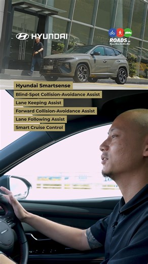 12K views · 49 reactions | Hyundai’s SmartSense and intuitive in-car controls are built with the driver in mind, helping you stay focused with hands on the wheel and eyes on the road, even at low speeds. Watch the full video find out how dangerous using your mobile phone while driving is! https://youtu.be/r-uoTsDK8CQ Hyundai Singapore Hong • Powered by 9tro | ROADS.sg | Facebook