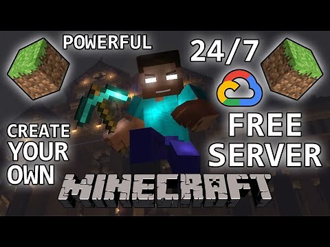 CREATE YOUR OWN MINECRAFT SERVER ON GOOGLE CLOUD SHELL FREE POWERFUL RUN 24/7 !!!