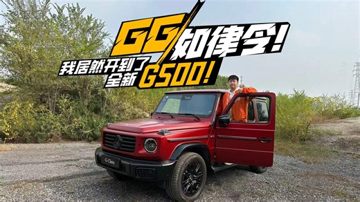GG如律令！我居然开到了全新G500！