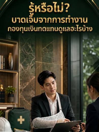 รู้หรือไม่? บาดเจ็บจากการทำงานกองทุนเงินทดแทนดูแลอะไรบ้าง 🟢ค่ารักษาพยาบาล จ่ายตามจริงไม่เกิน 50,000 บาท 🟢ค่าทดแทนรายเดือน ร้อยละ 10 ของค่าจ้างรายเดือน กรณีแพทย์ให้หยุดงาน จ่ายค่าทดแทนไม่เกิน 1 ปี กรณีสูญเสียอวัยวะ จ่ายค่าทดแทนไม่เกิน 10 ปี กรณีทุพพลภาพ จ่ายค่าทดแทนตลอดชีวิต กรณีตาย/สูญหาย จ่ายค่าทดแทนให้ทายาท 10 ปี 🟢ค่าทำศพ จ่ายให้ผู้จัดการทำศพจำนวน 50,000 บาท 🟢ค่าใช้จ่ายฟื้นฟูสมรรถภาพ ค่าใช้จ่ายเวชศาสตร์ฟื้นฟู รวมไม่เกิน 24,000 บาท - กายภาพบำบัด ไม่เกินวันละ 200 บาท - กิจกรรมบำบัด ไม่เกินวั