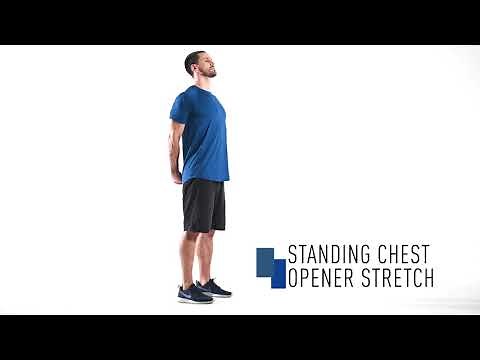 Standing Chest Opener Stretch