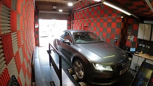 Audi A7 in today for a custom stage one remap, gearbox remap, dyno...