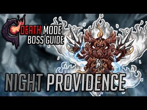 NIGHT PROVIDENCE Death Mode Boss Guide - Terraria Calamity Mod 1.4.5 NEW RUST AND DUST UPDATE