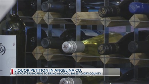 Citizens petition to legalize liquor in Angelina County
