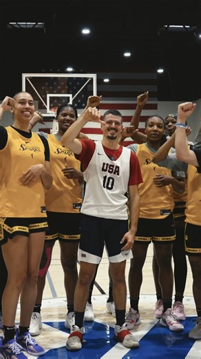 101K views · 2K reactions | Bonded by basketball.  The Sparks had a great experience playing against the USA Deaf Basketball team this weekend. | Los Angeles Sparks | Facebook