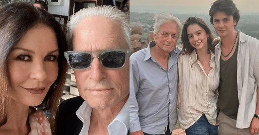 A 25-year age gap and a brief separation: Catherine Zeta-Jones and Michael Douglas' 23-year marriage.