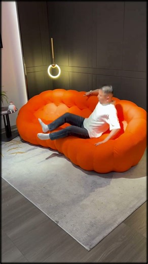 Compressed Sofa Unboxing and Expansion Modern Space Saving Design #interiordesign