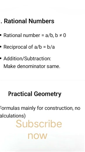 Rational numbers class 7
