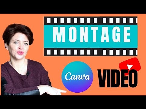 Comment FAIRE une VIDÉO avec CANVA (montage video dans canva)