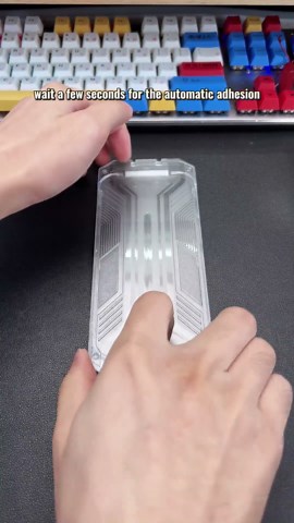 High transparency space dust-free glass anti Spy screen protector and anti fingerprint containing HD