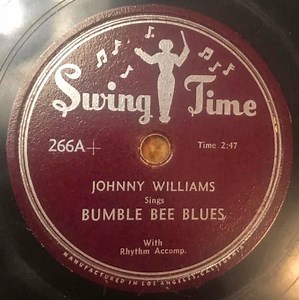 Johnny Williams - Bumble Bee Blues / Prison Bound