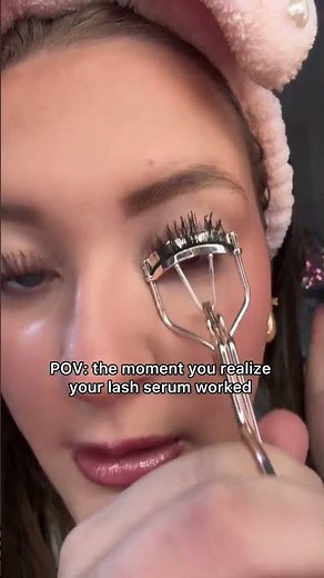 Best lash serum results