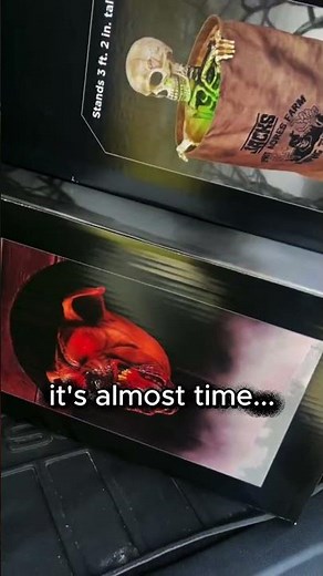 Less than 24 hours before Spirit Halloween opens!🎃 #spirithalloween #animatronics #animatronics
