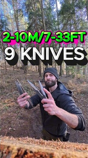 THROWING 9 KNIVES