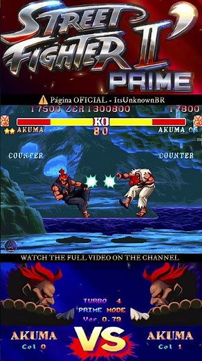 Akuma vs Akuma: VS BATTLE - Street Fighter II Prime v0.79 FINAL ROUND
