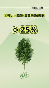第47个植树节，中国森林覆盖率翻倍增长，共同创造绿色奇迹！_腾讯新闻