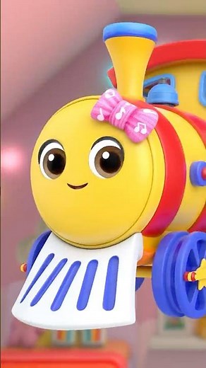 Learn Shapes on an Exciting Train Ride🚂✨ - 👀Exclusive Sneak Peek! - #LBB #Vehicle #LittleBabyBum