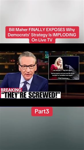 Bill Maher FINALLY EXPOSES Why Democrats’ Strategy Is IMPLODING On Live TV#BillMaher #viral #treanding #Usa #news
