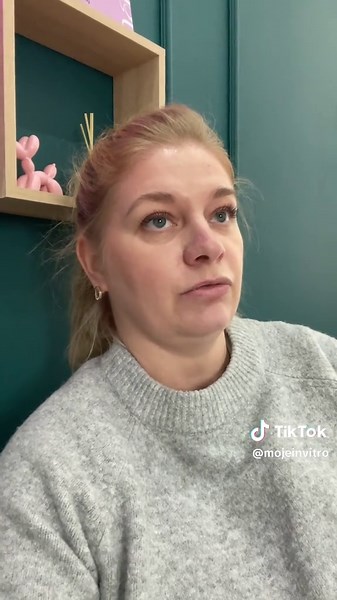 Transferom vitro z dawstwa komórki. #invitro #ciąża #niepłodność #staraniaodziecko #hcg