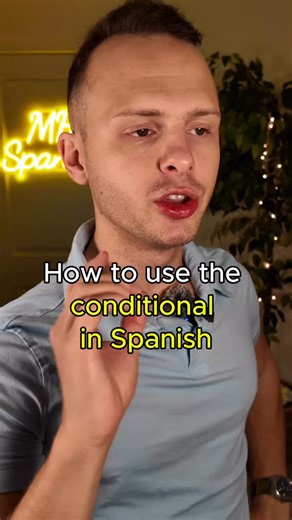 3.8K views · 51 reactions | The conditional tense in Spanish Are you looking to learn Spanish this year? 六‍I’m hosting a FREE training to show you how to become fluent in Spanish in under a year! Just comment below the word “CLASS” to save your *FREE* spot NOW! ✅Plus, at the end of the training you’ll hear all about my A-Z Spanish University program + a special bonus and discount! Can’t wait to see you there! | Michael Harper Spanish | Facebook