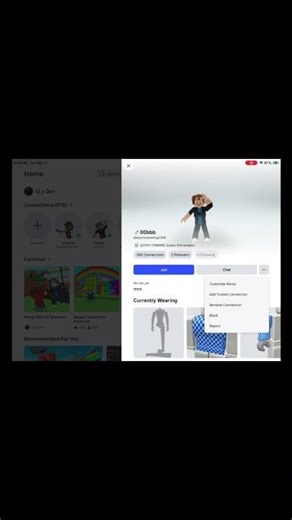 How to add ppl as trusted connections in Roblox