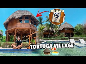 This is the most exclusive beach hotel in El Salvador: Tortuga Village.