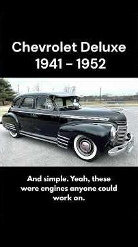 From War to Prosperity: Exploring the Iconic Chevrolet Deluxe (1941-1952)