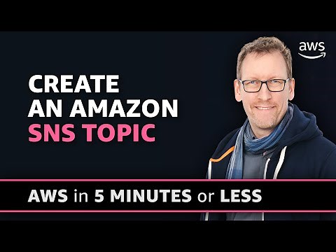 How to create an Amazon SNS Topic