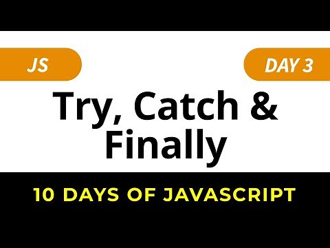 HackerRank 10 Days of JavaScript Solutions: Try, Catch, and Finally (Day 3)
