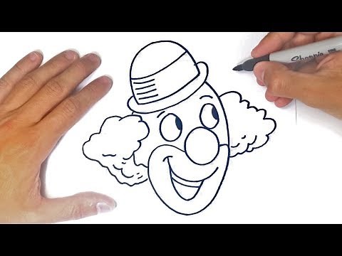 Cómo dibujar un Payaso Paso a Paso | Dibujo de Payaso