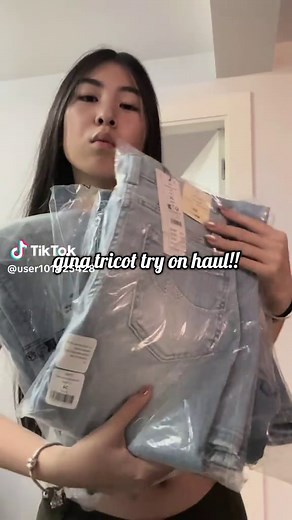 Gina Tricot Low Rise Jeans Try-On Haul