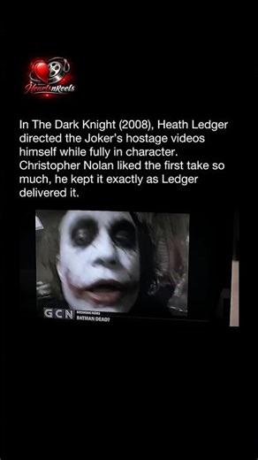 Heath Ledger Directed Joker’s Hostage Videos Himself in The Dark Knight (2008)