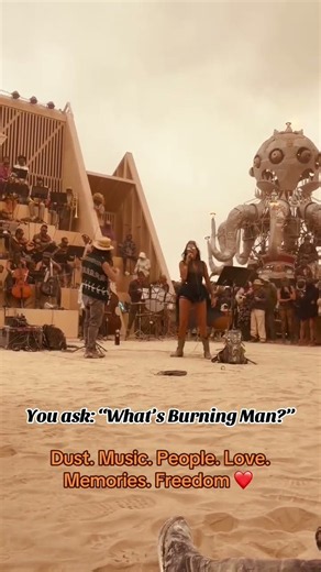 🎻🚢 What Is BURNING MAN? This Is Your Answer ❤️‍🔥