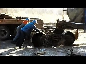 MKT KATY Railroad Yard Work in Ohio 1969 - Missouri Kansas Texas Railroad F7A & GP-40 Locomotives