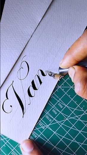 Hand writing style copperplate calligraphy #shorts #writing #lettering #youtubeshorts #shortsvideo