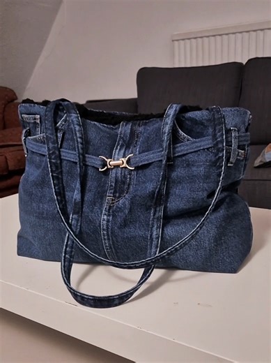 Creative Upcycled Denim Handbag Making Tutorial