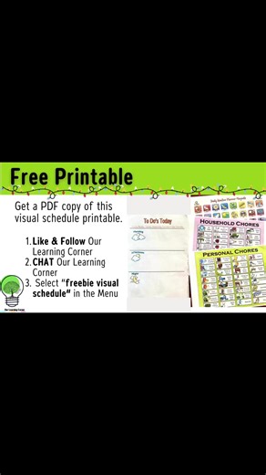 1.4K views · 4 comments | I'm sharing to you this VISUAL SCHEDULE...