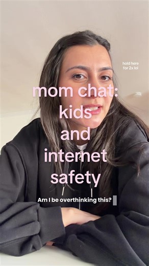 I know we’re all trying our best as moms to navigate internet safety in this new age of technology so I’m really curious what you guys think of this one. #MomsofTikTok #internetsafety #momcontent #consciousparenting