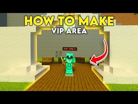 How to Make VIP ONLY Area in Minecraft