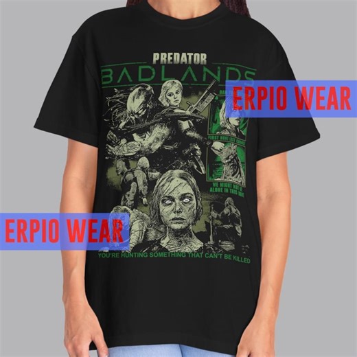 Predator Badlands Movie T Shirt (1985) Alien Movie T-shirt - Etsy UK