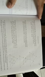 Midpont TheoremIn the given triangle A B C, P, O and R are the... | Filo