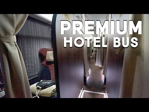 Riding the Overnight Bus Hotel in Japan