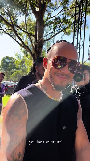 Bringing Joy: Making Lewis Hamilton Smile