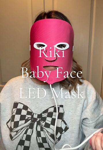 Ricky Baby Face LED Mask: Skincare Game-Changer