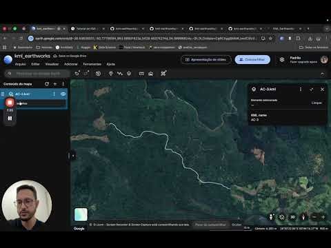 Automatizando análise de terraplenagem com Python, Claude e Google Earth
