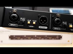 [แกะกล่อง] Behringer DI4800A Line isolator ป้องกันไฟย้อน หรือ DI Box ในตัวเดียว