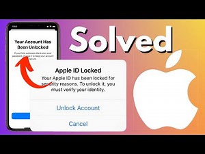 SOLVED” Apple ID Locked Your Apple ID has been locked for security reasons ( iOS 16 )