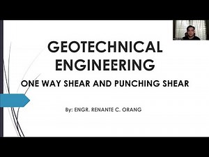 Geotechnical Engineering - One Way Shear and Punching Shear
